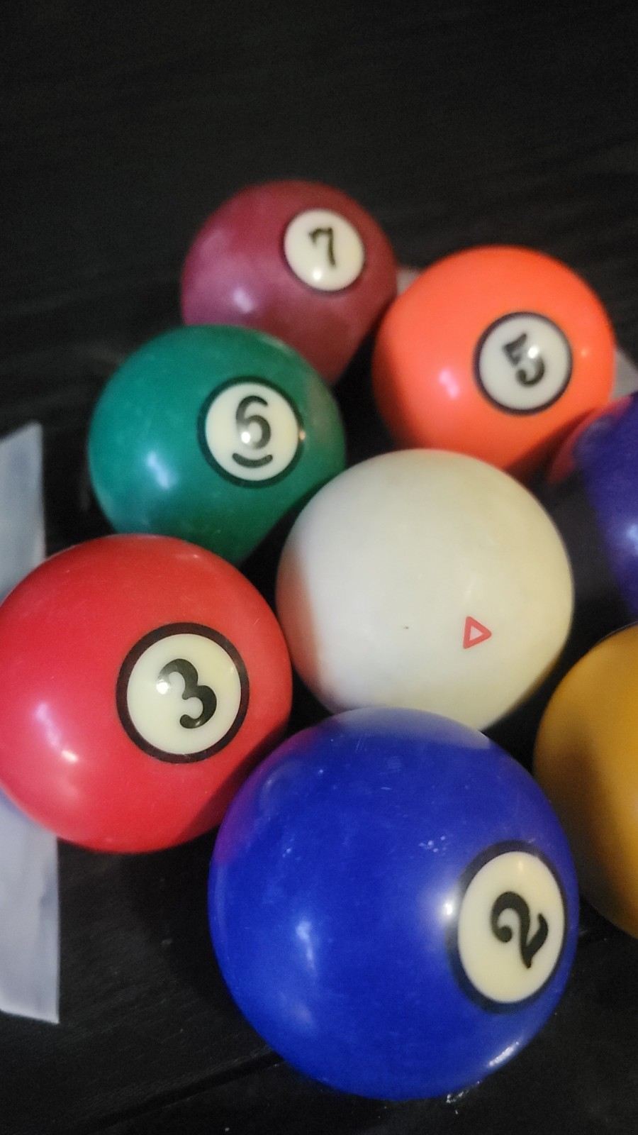 Vintage Billiard Pool Balls