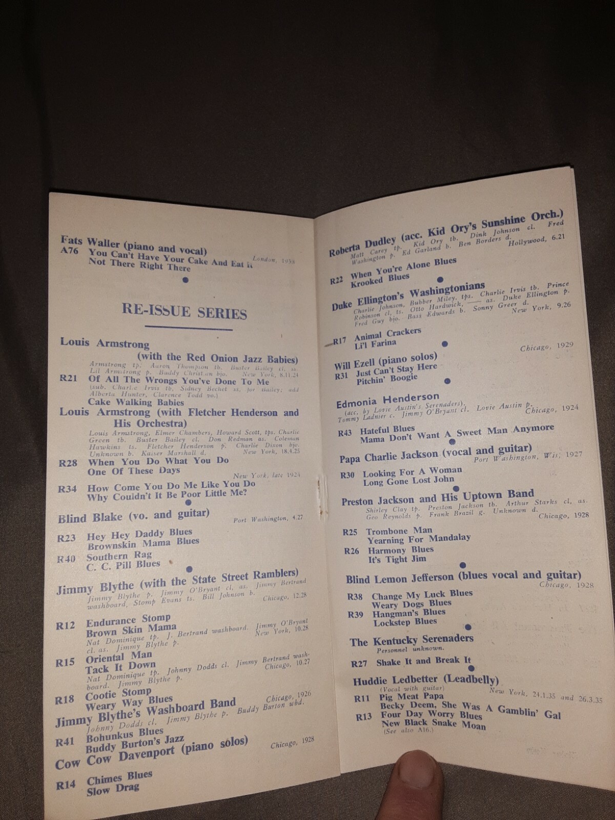 TEMPO Record Society Catalog 1951