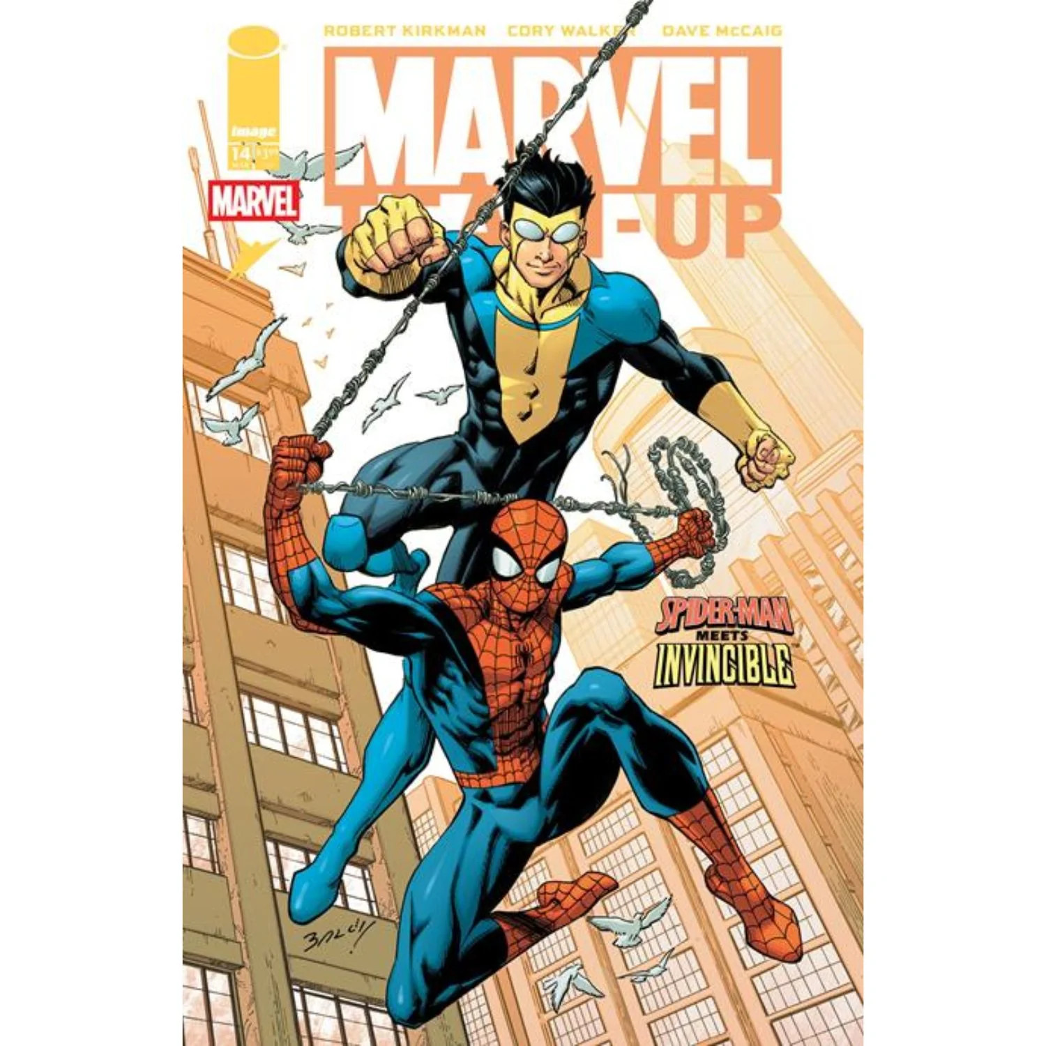 Marvel Teamup: #14 [Mark Bagley & Dave McCaig CVR E Facsimile] 2026