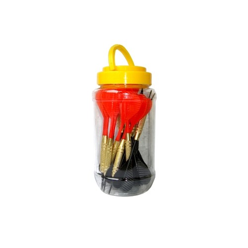 Soft Darts Box - 18 Pieces - Red And Black