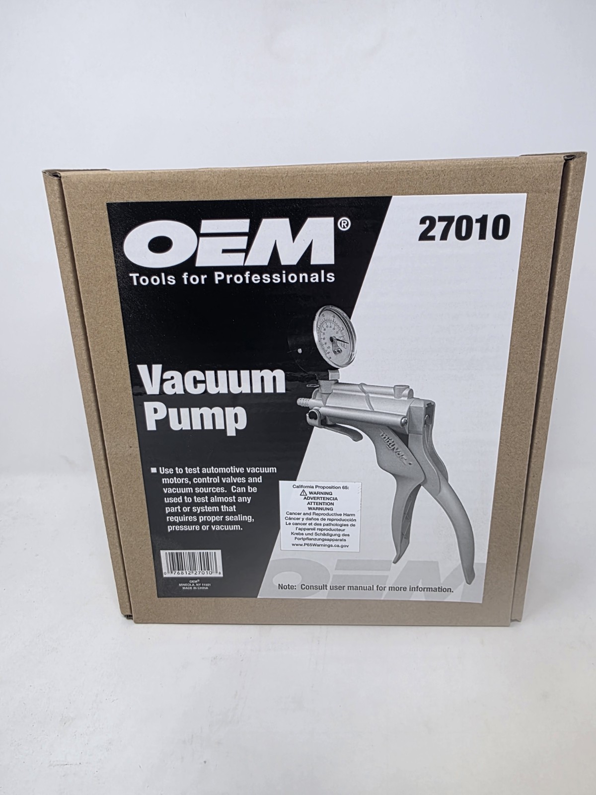 Mityvac MV8000 Automotive Test & Vacuum Pump NIB