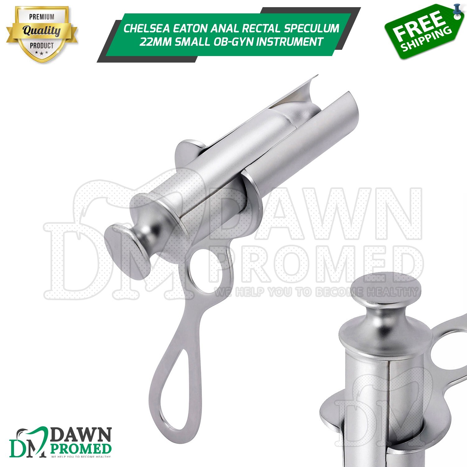 Chelsea Eaton Anal Rectal Speculum 22mm Small OB-GYN Urology Inst German Grade