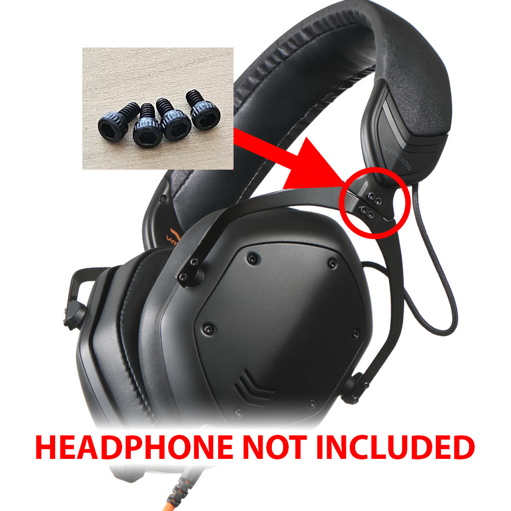 Replacement Hinge Screws, V-MODA Crossfade Headphones M-100, M-200, Wireless, XS