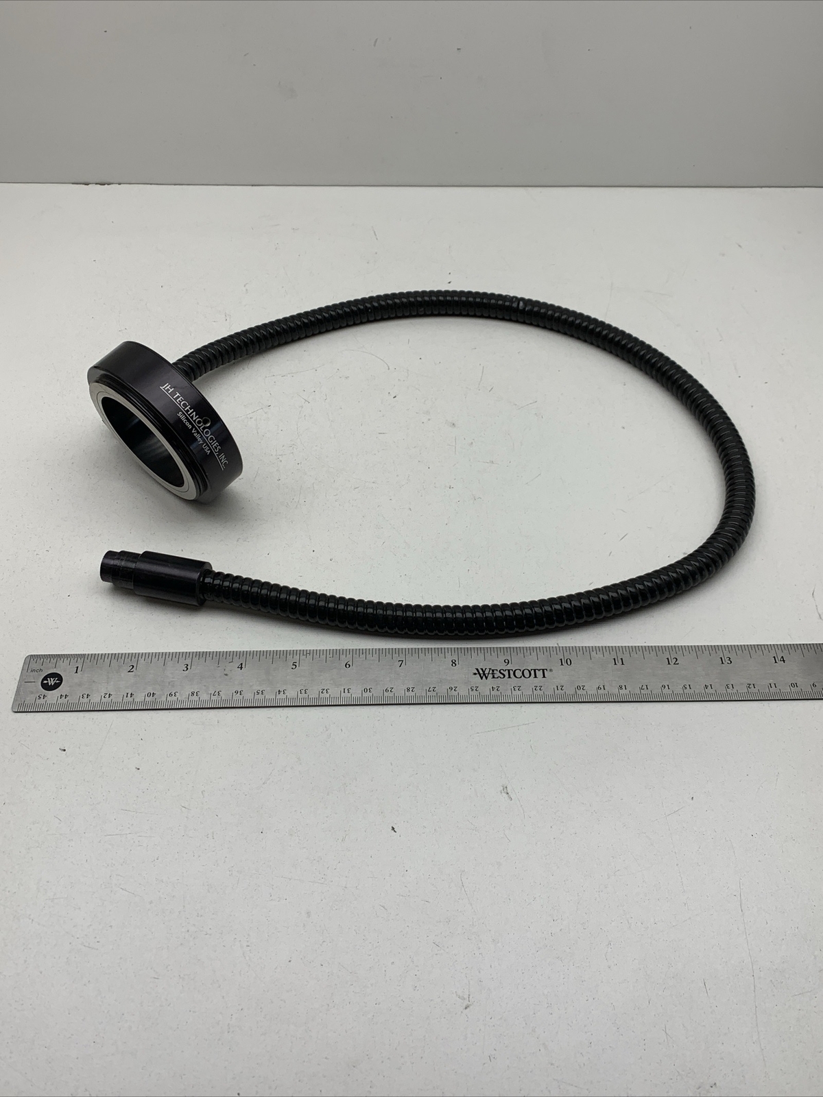 JH Technologies Fiber Optic Illuminator Light Guide Ring, 16mm Input, 30" Long
