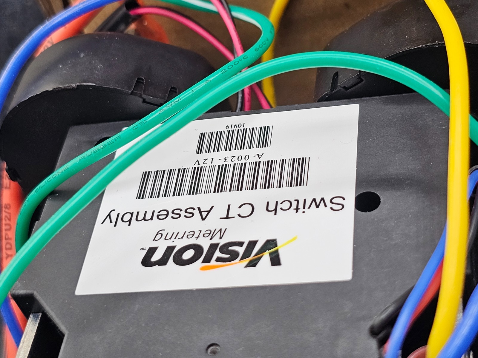 Vision Metering A-0023-12V Switch CT Assembly