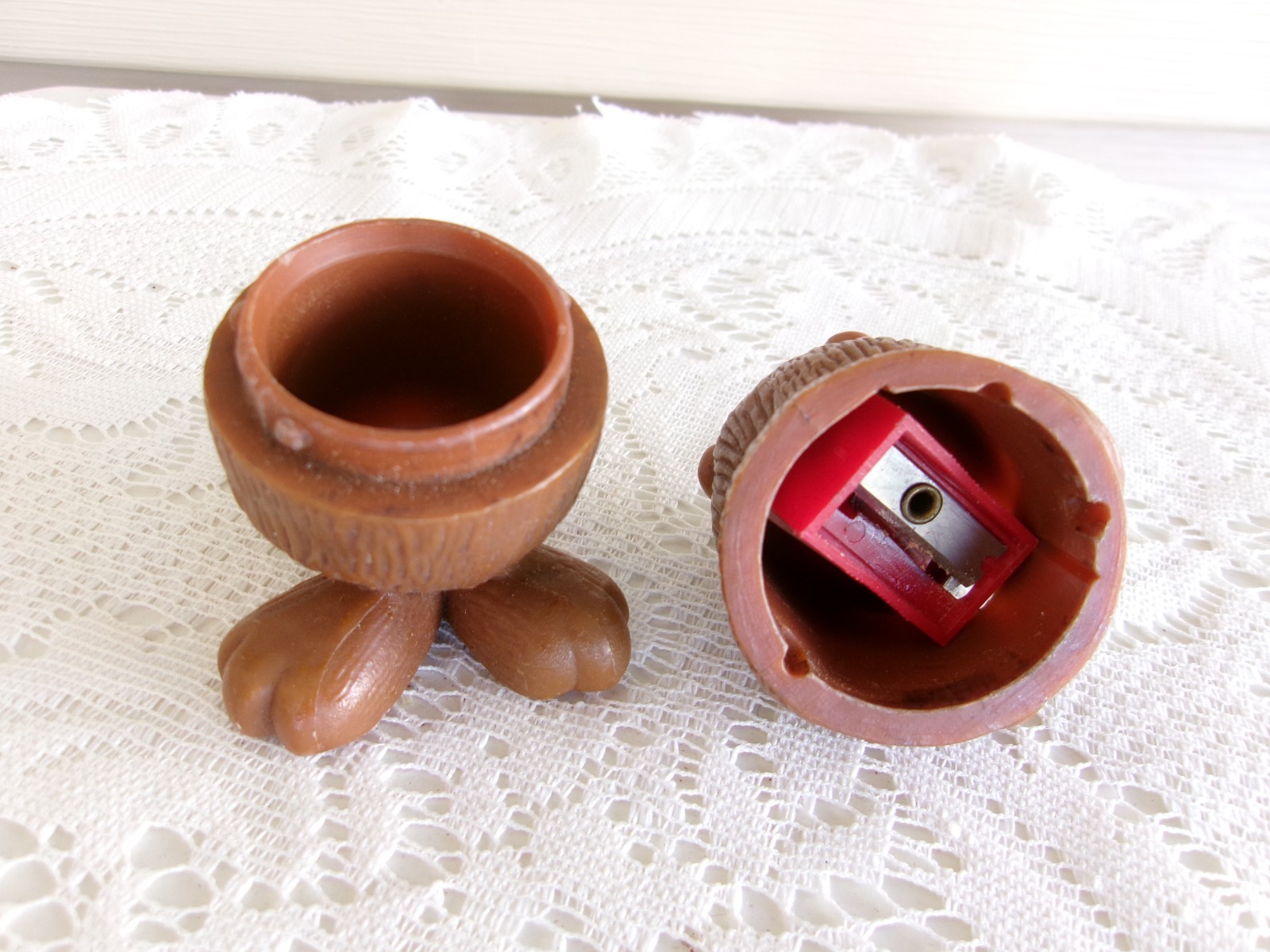 Vintage Eager Beaver Pencil Sharpener Desk Decor JSNY