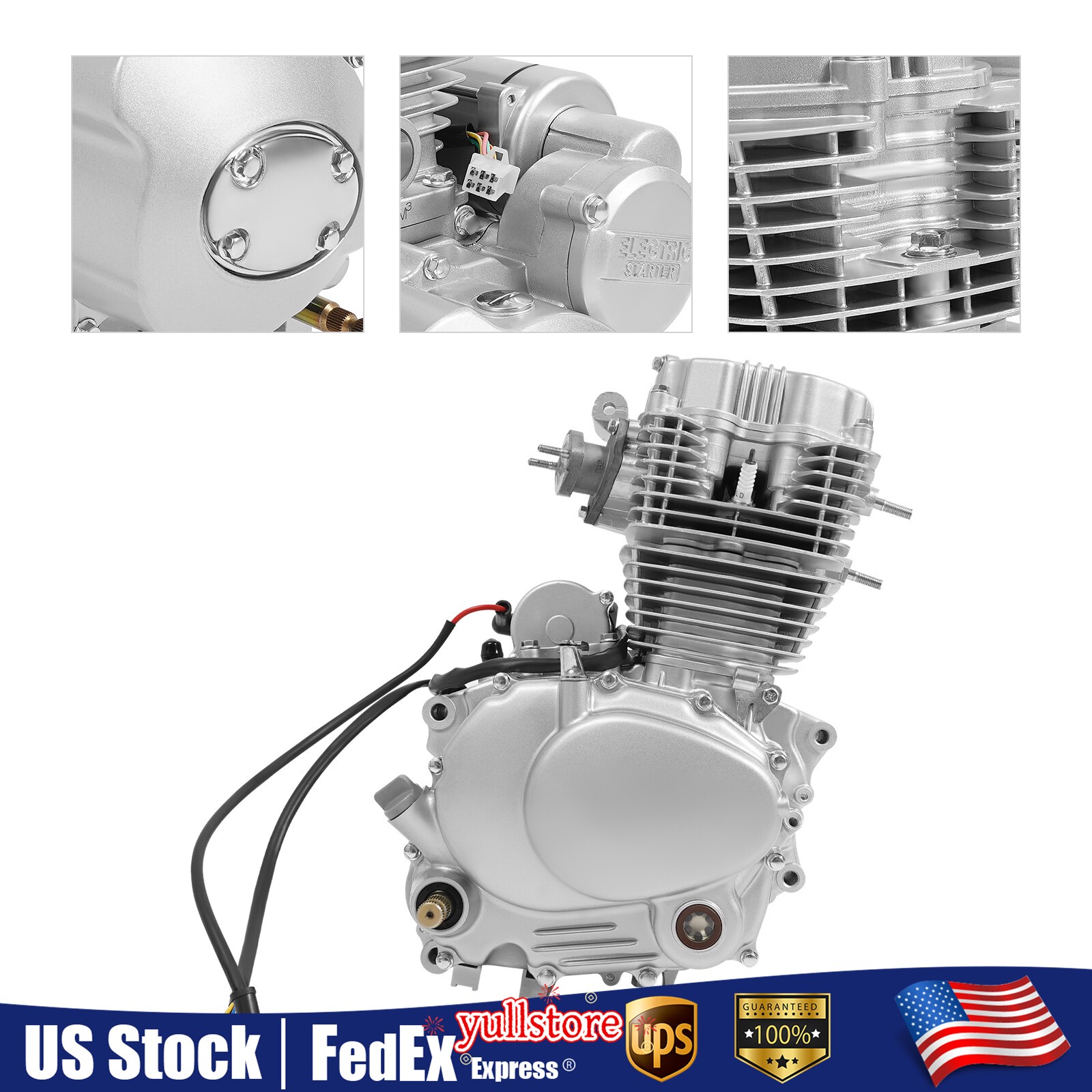 250cc 4 Stroke Engine Motor 14KW Electric Start for 200cc 250cc ATV Models