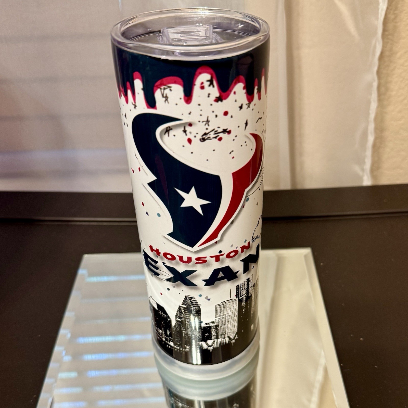 Brand New Houston Texans Stainless Steel 20 oz Tumbler