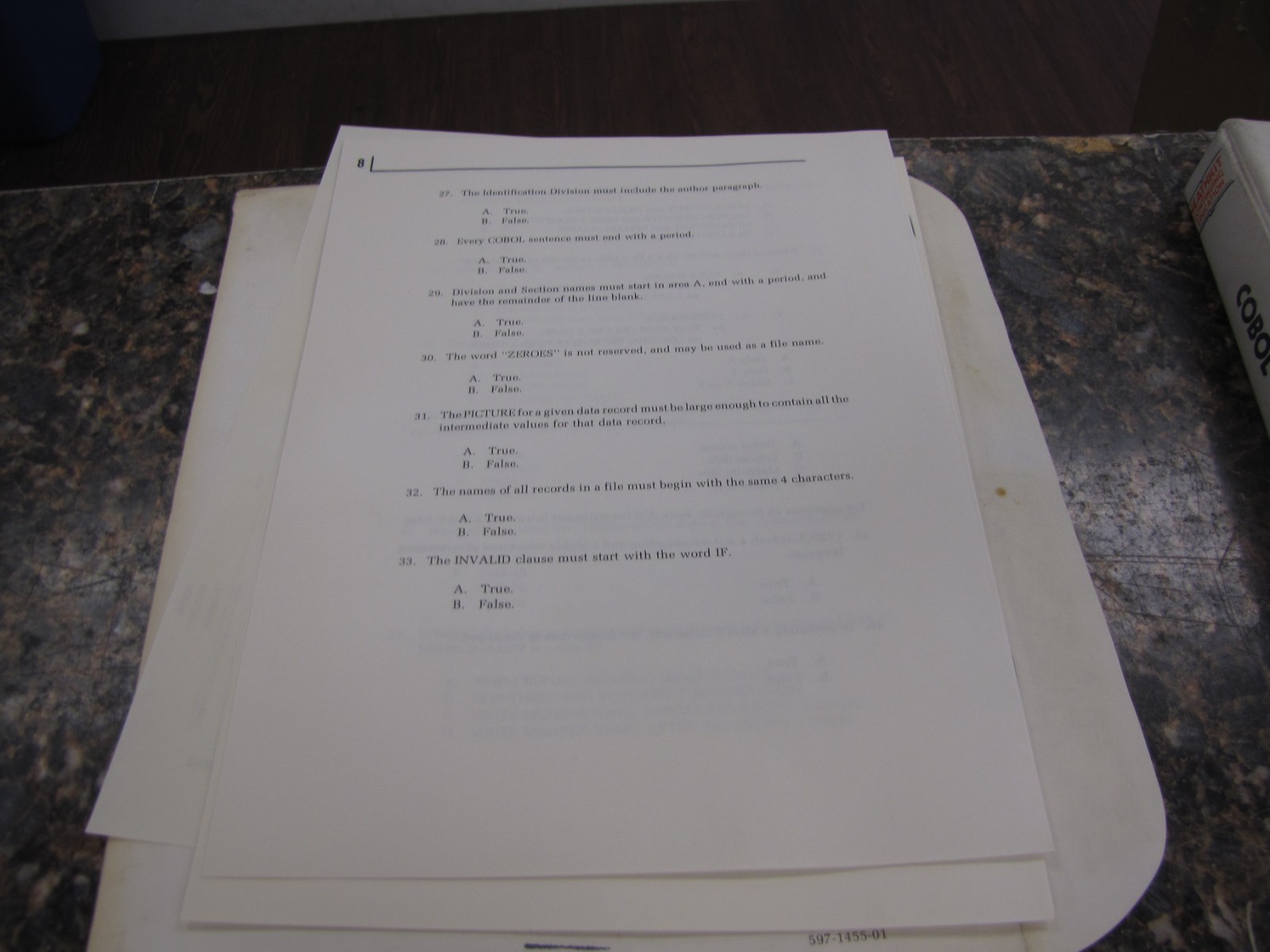 HEATHKIT 1977 Continuing Education for COBOL PROGRAMMING Kit w/ 9 Tapes & Test