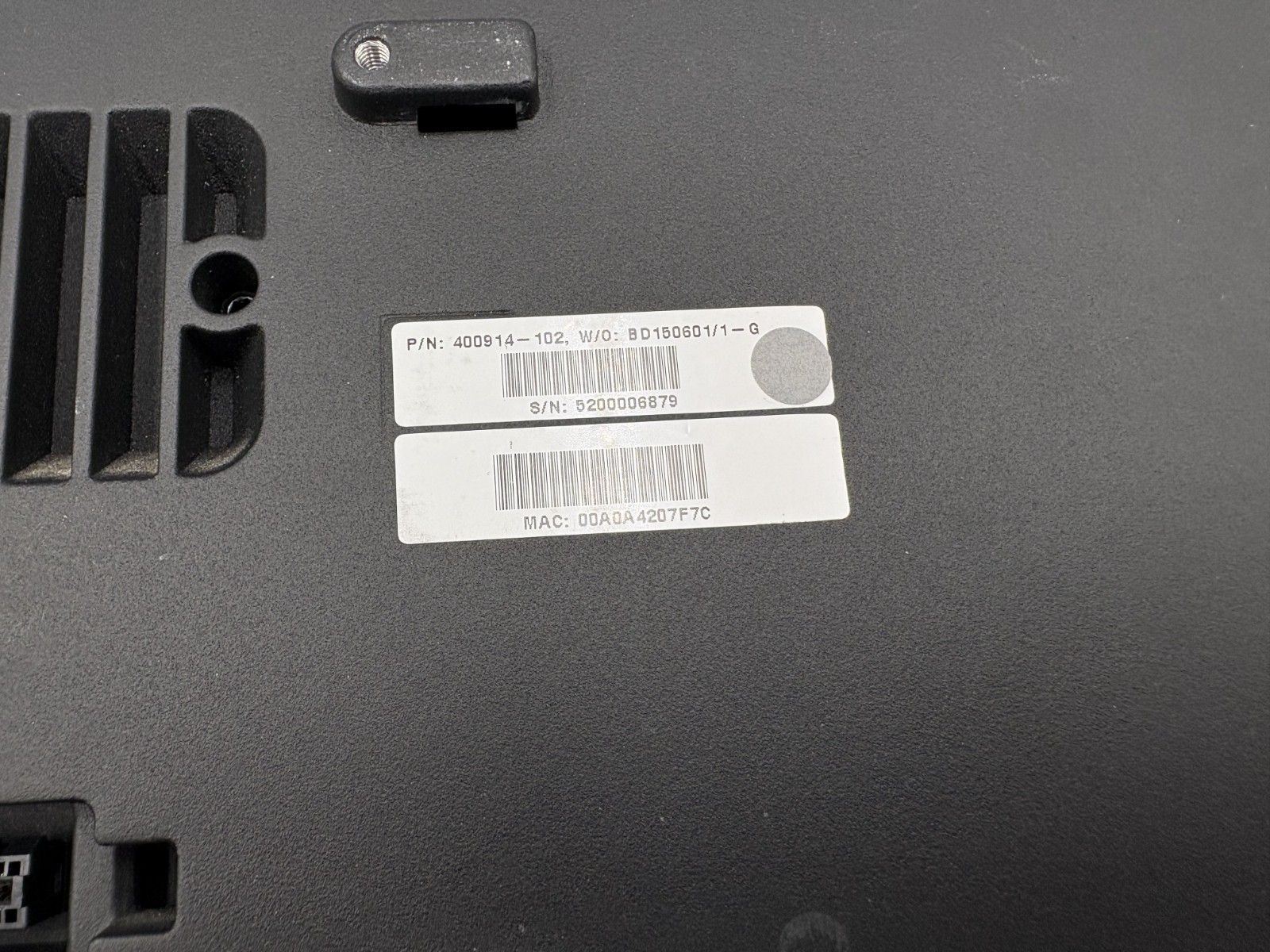 Micros Oracle mWorkstation Intel Atom E3827 15.6" POS Tablet Computer Win 8.1 :B