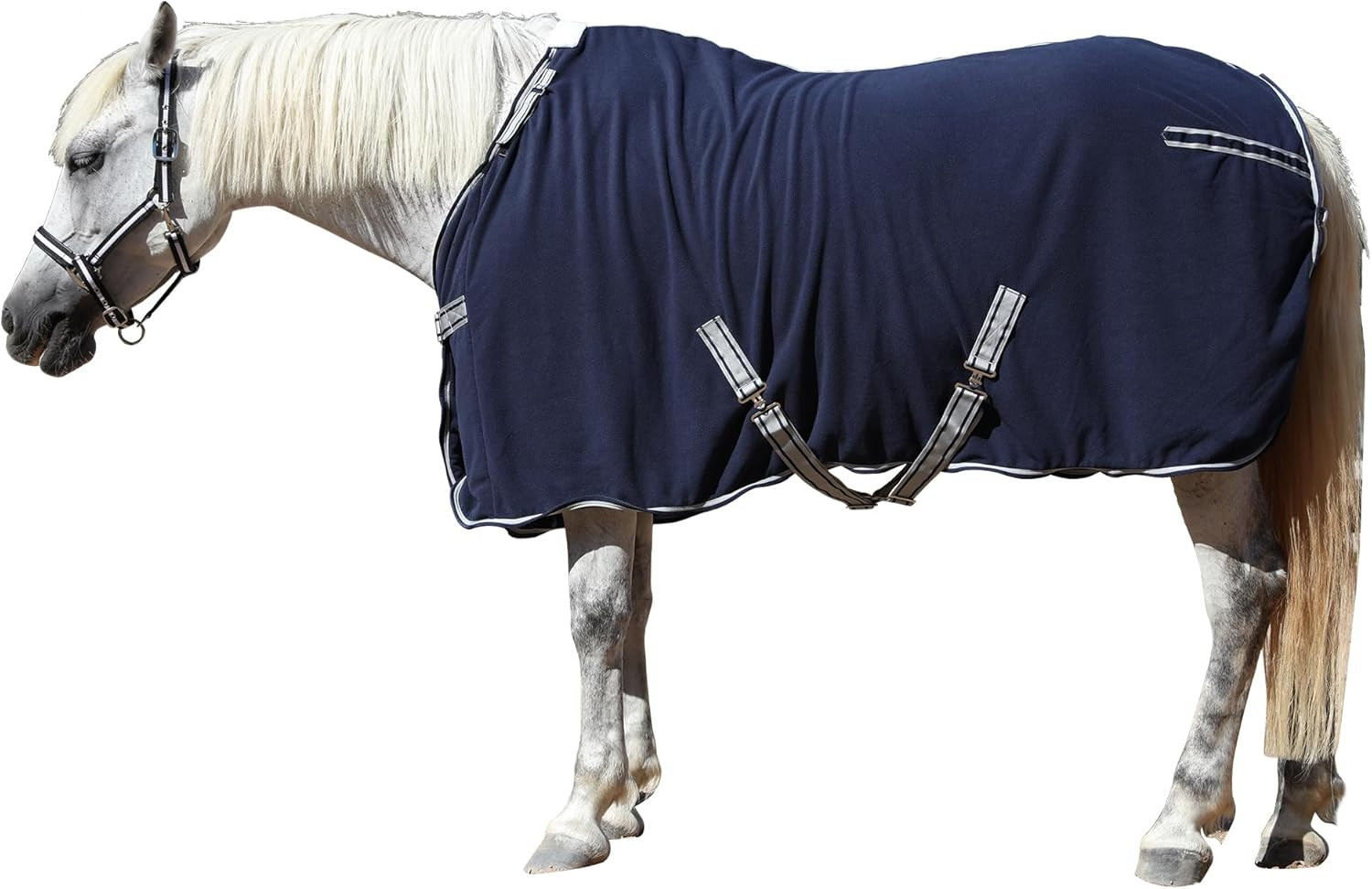 Horse Fleece Cooler, Blanket Liner - 300G Anti-Pilling Fleece, Moisture-Wicking,