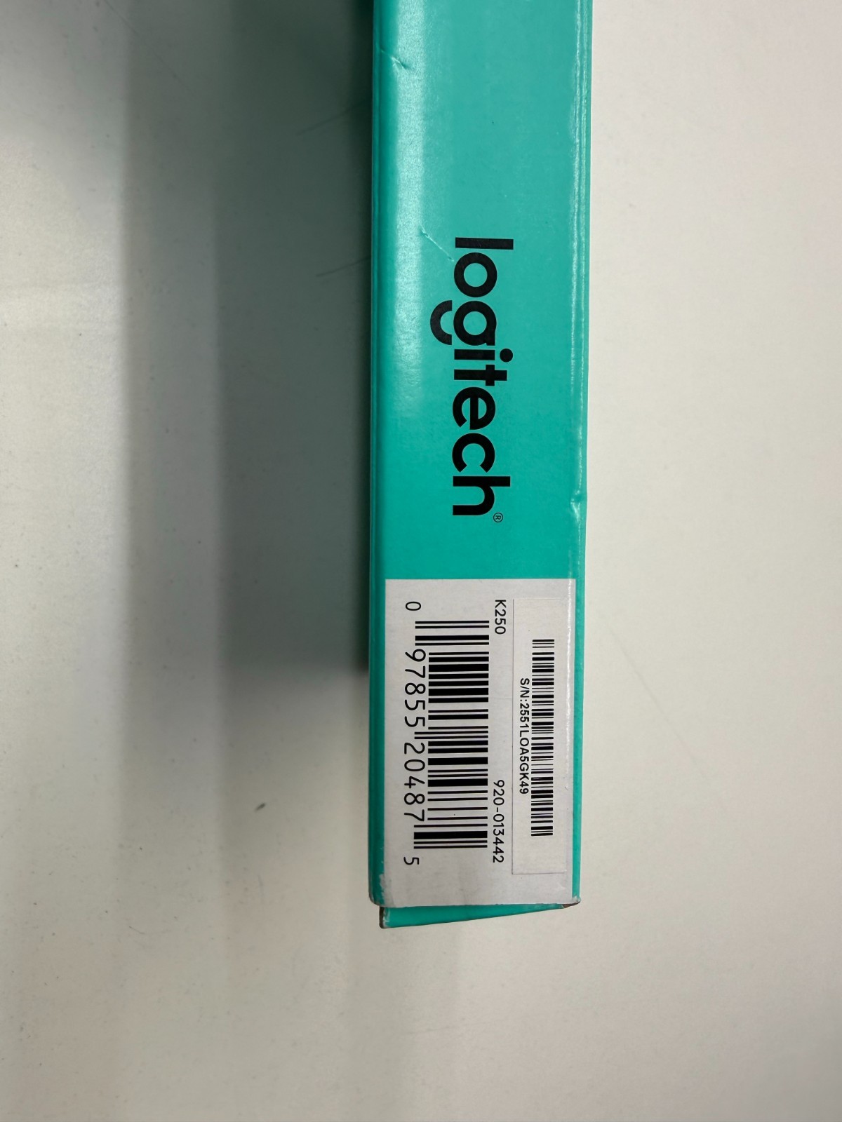 NEW Logitech K250 Bluetooth Wireless Keyboard with Numpad, Spill-Resistant