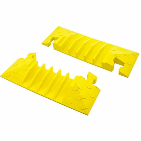 HUBBELL WIRING DEVICE-KELLEMS HBLTT5ECB Cable Protector End Cap, 2-3/8 in H,