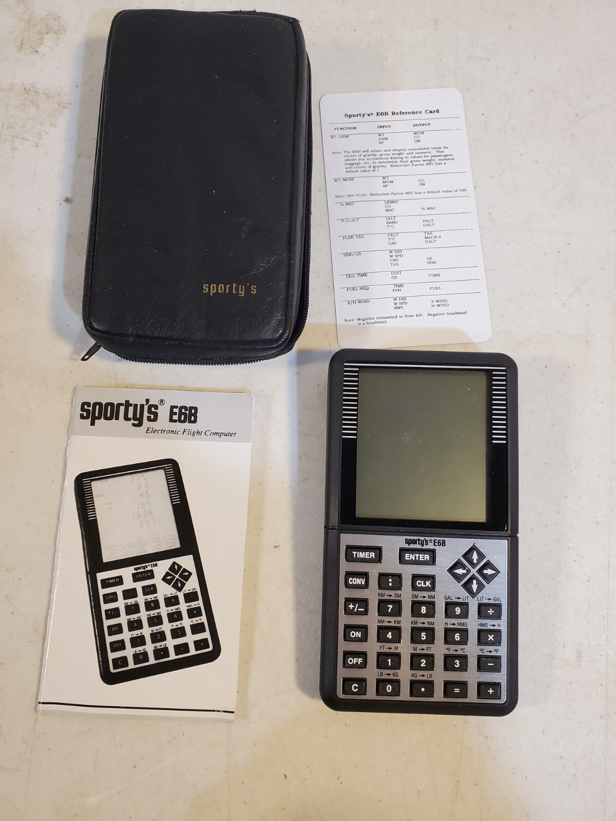 Sporty's E6B Flight computer