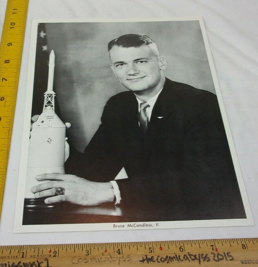 Bruce McCandless Astronaut Apollo NASA 1960s Photo from Employee of Manned S C