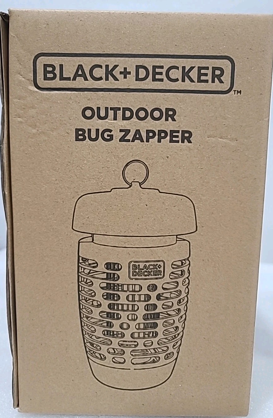 BLACK+DECKER Bug Zapper Mosquito Repellent Outdoor