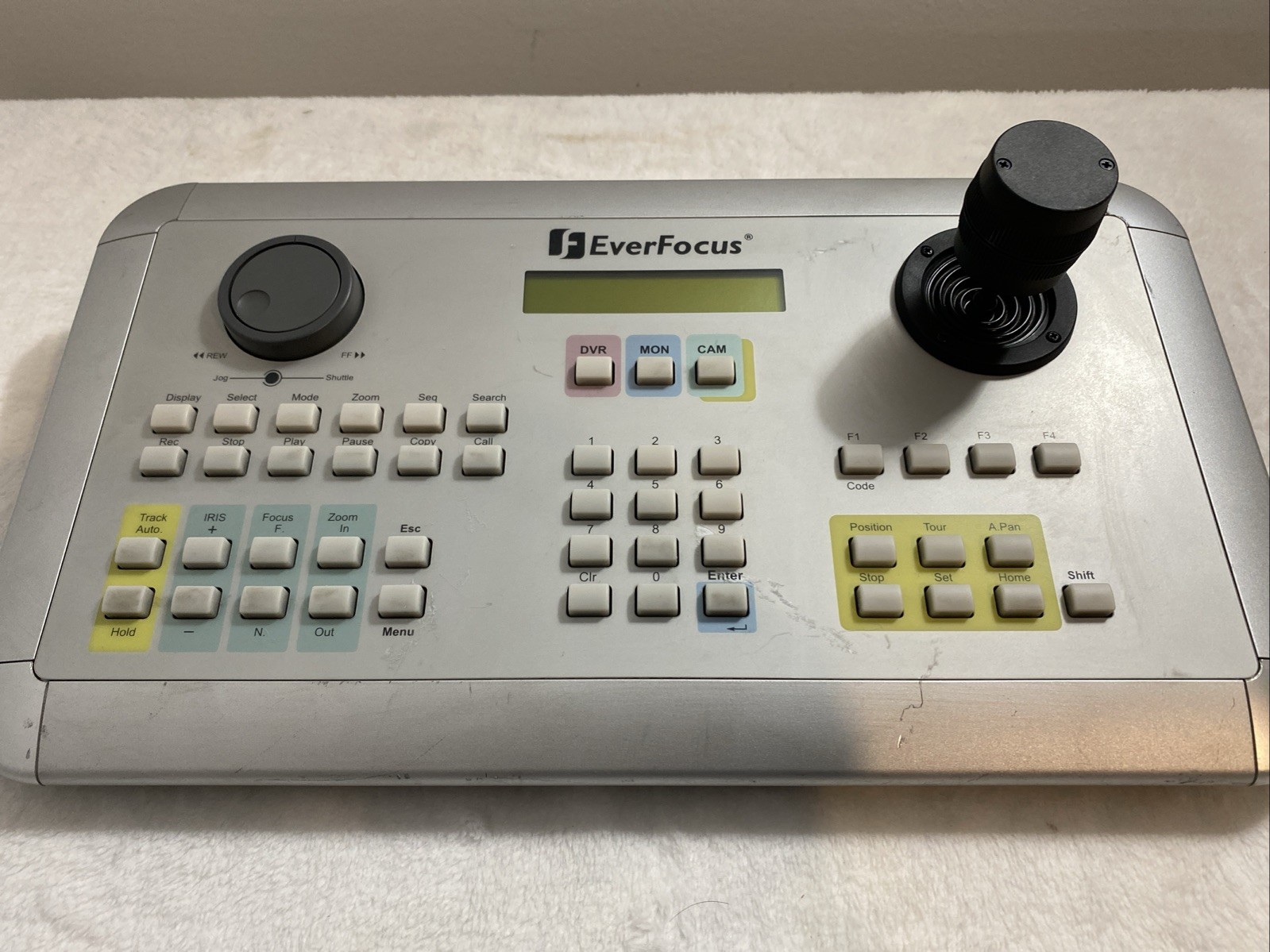 EverFocus - Model: EKB500, Multi-Function Controller 12VDC Powers On - No Cables
