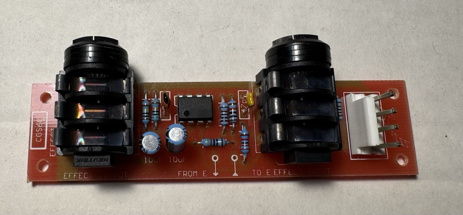 CGS60 Pedal Adapter Ken Stone Cat Girl Synth Analog Modular PCB DIY