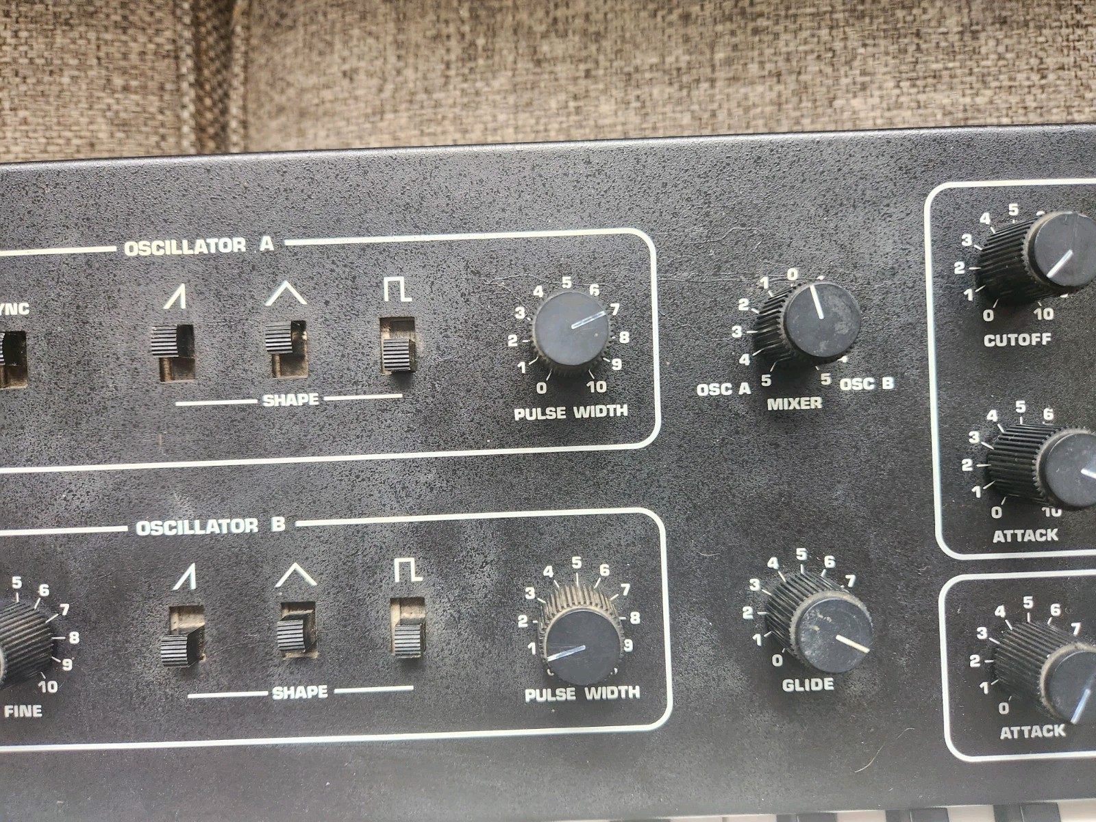 Sequential Circuits Prophet 600 vintage analog synthesizer