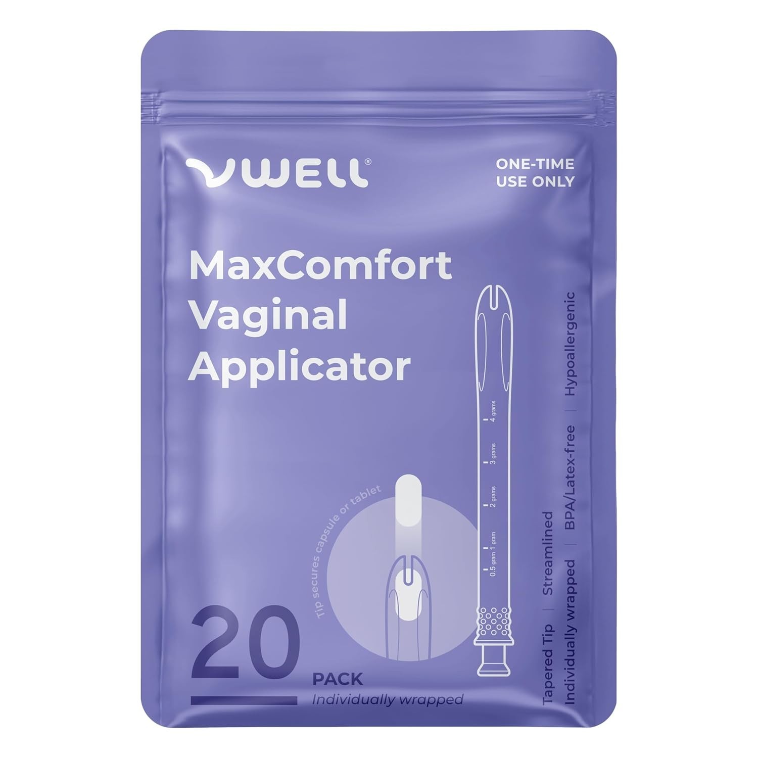 MaxComfort Universal Vaginal Rectal Suppository Applicator - Effortless Comfort