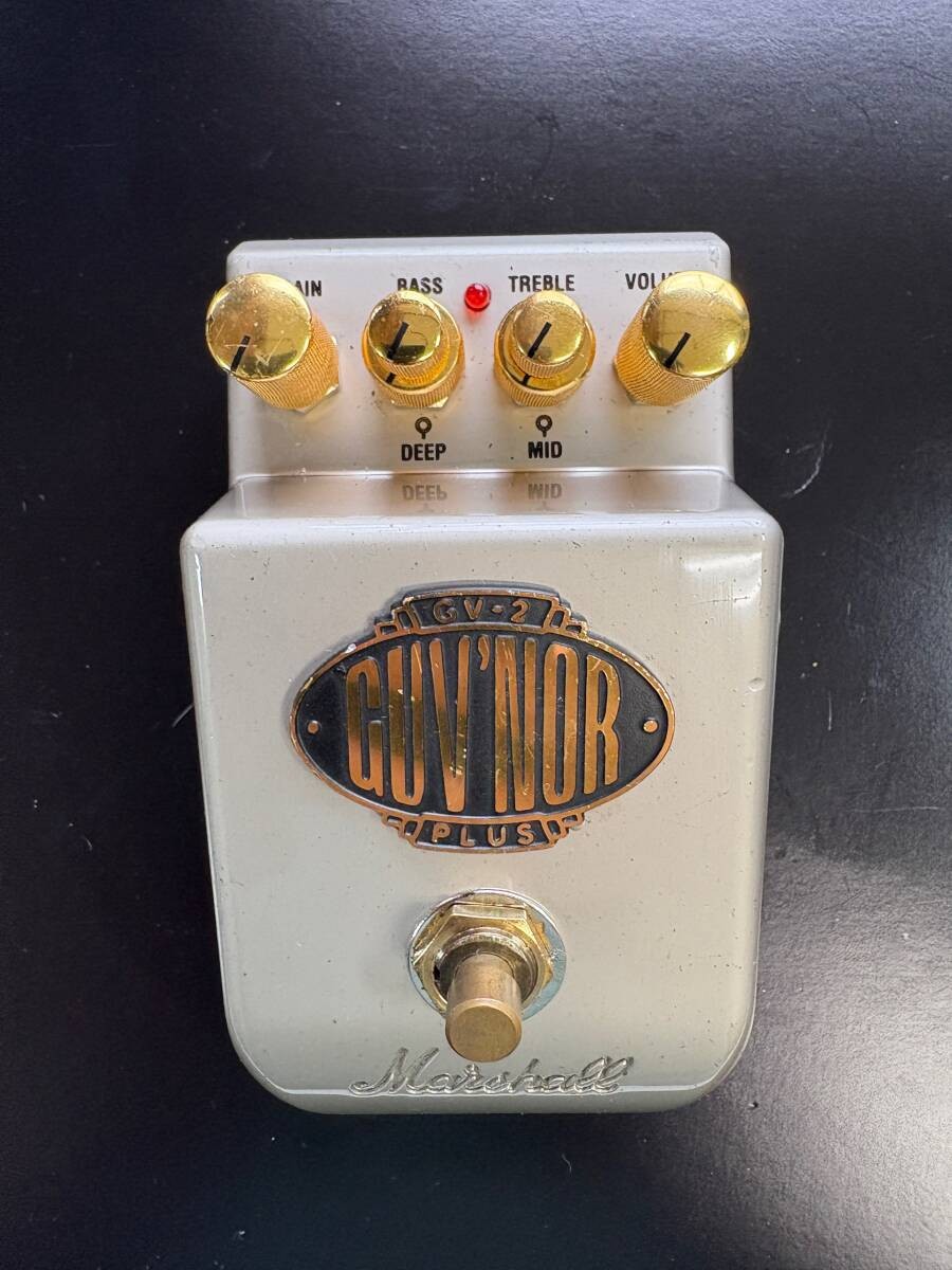 Marshall GUVNOR Plus GV-2 Overdrive Guitar Effect Pedal From Japan