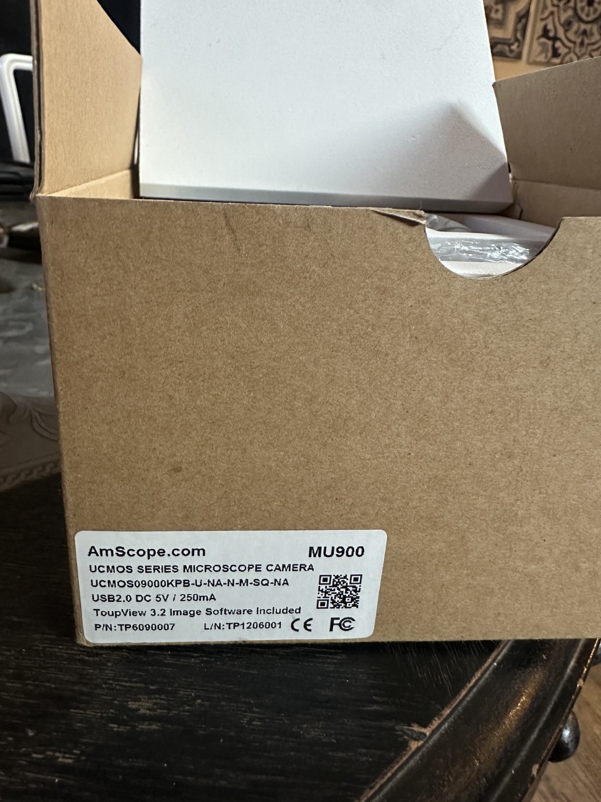 AmScope MU900 9MP USB 2.0 Microscope Camera | Open Box | Complete | Unused