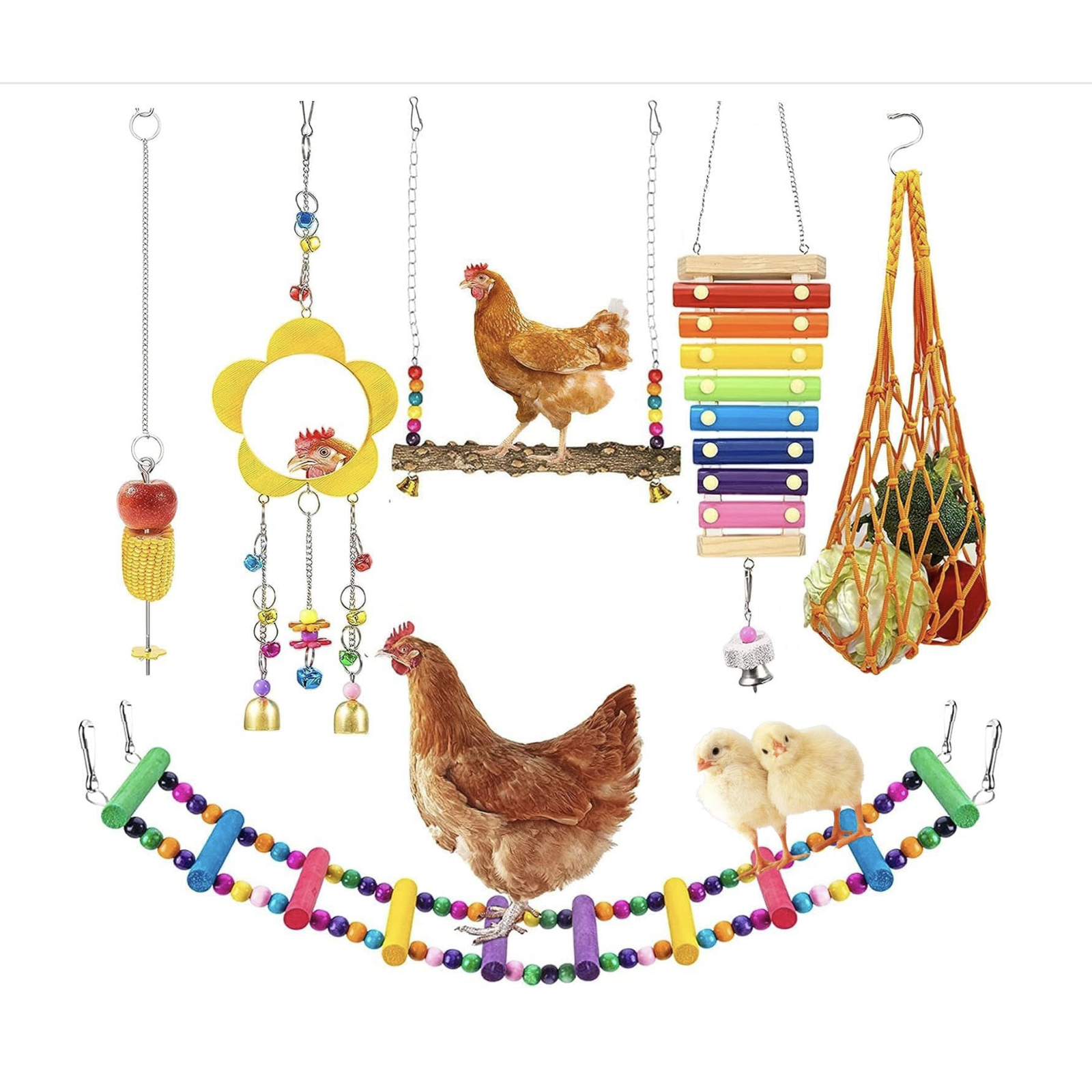 Drip Depot 7 PCS Chicken Toy Kit