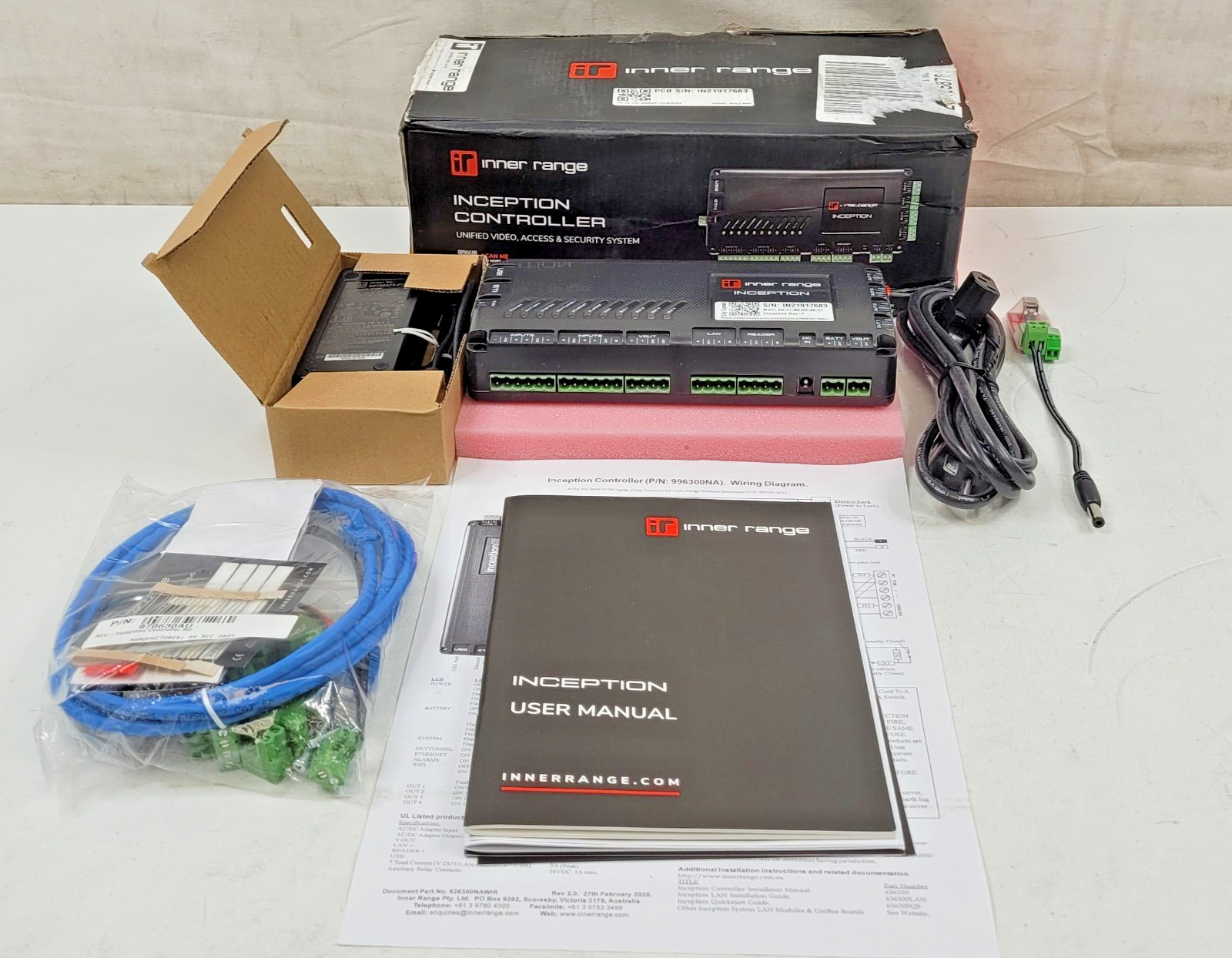 Inner Range Inception Controller NA Version 996300NA Web Based Door Controller