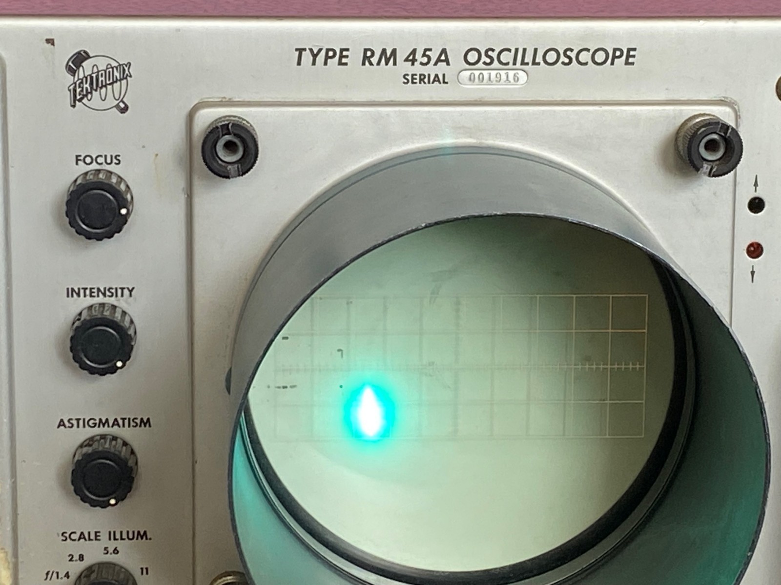 TEKTRONIX TYPE-RM45A OSCILLOSCOPE
