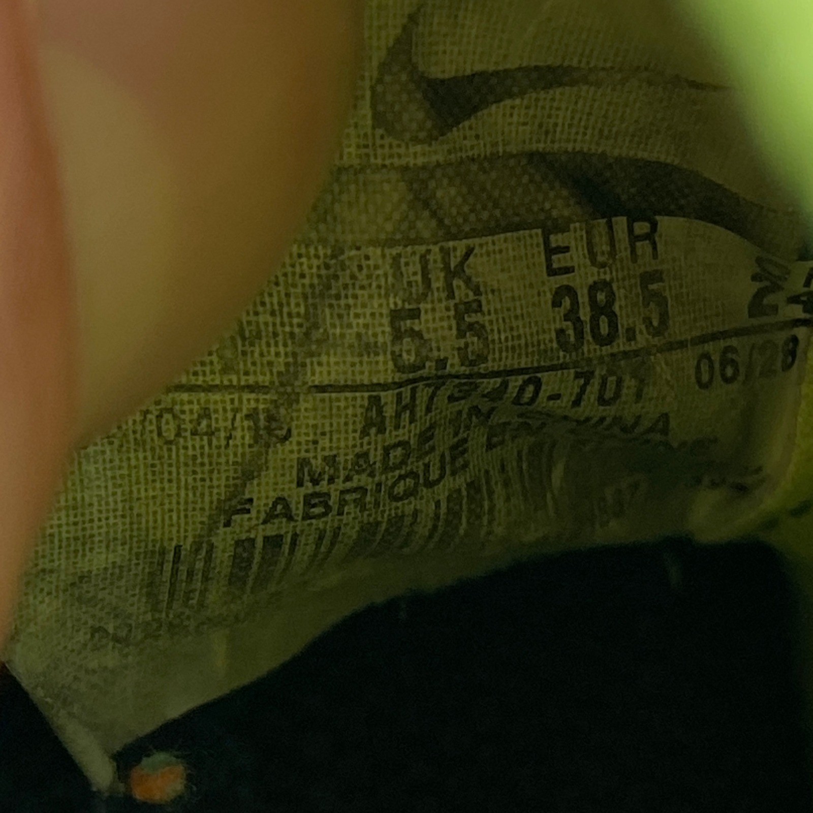 Nike Mercurial Superfly 6 Elite AH7340 Soccer Cleat Neon Yellow Mens 6 Flyknit