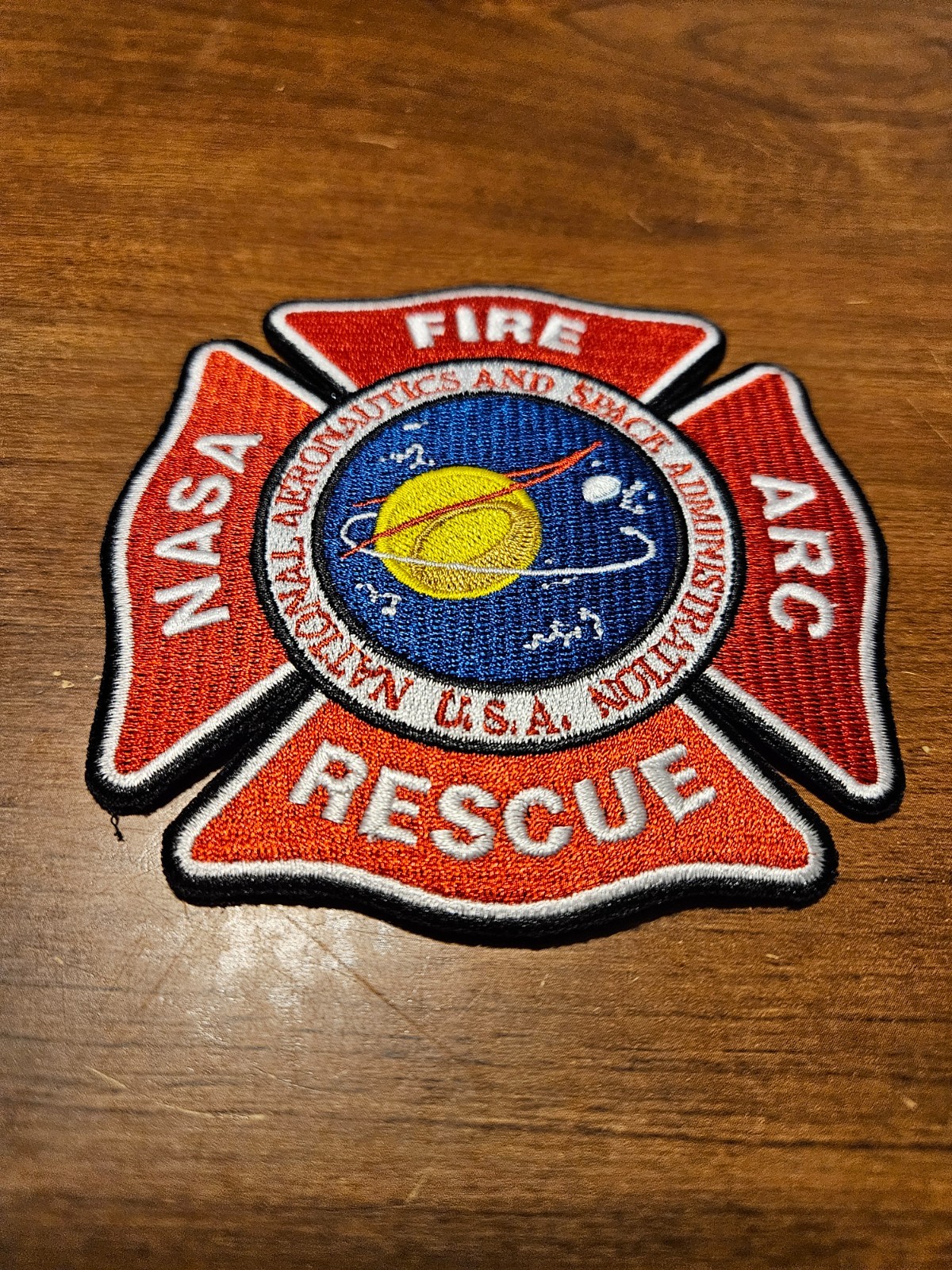 NASA AMES RESEARCH CENTER (ARC) - FIRE RESCUE PATCH