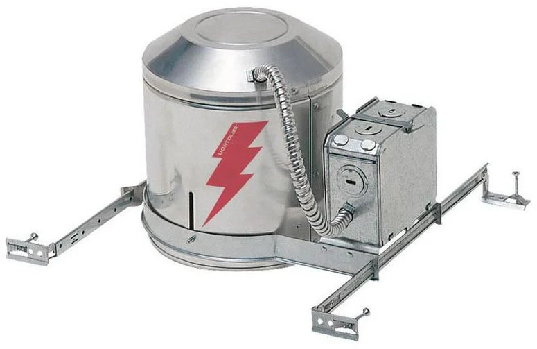 Lightolier 1004IC Incandescent Convertible IC/Non-IC Frame-In Kit, 5"