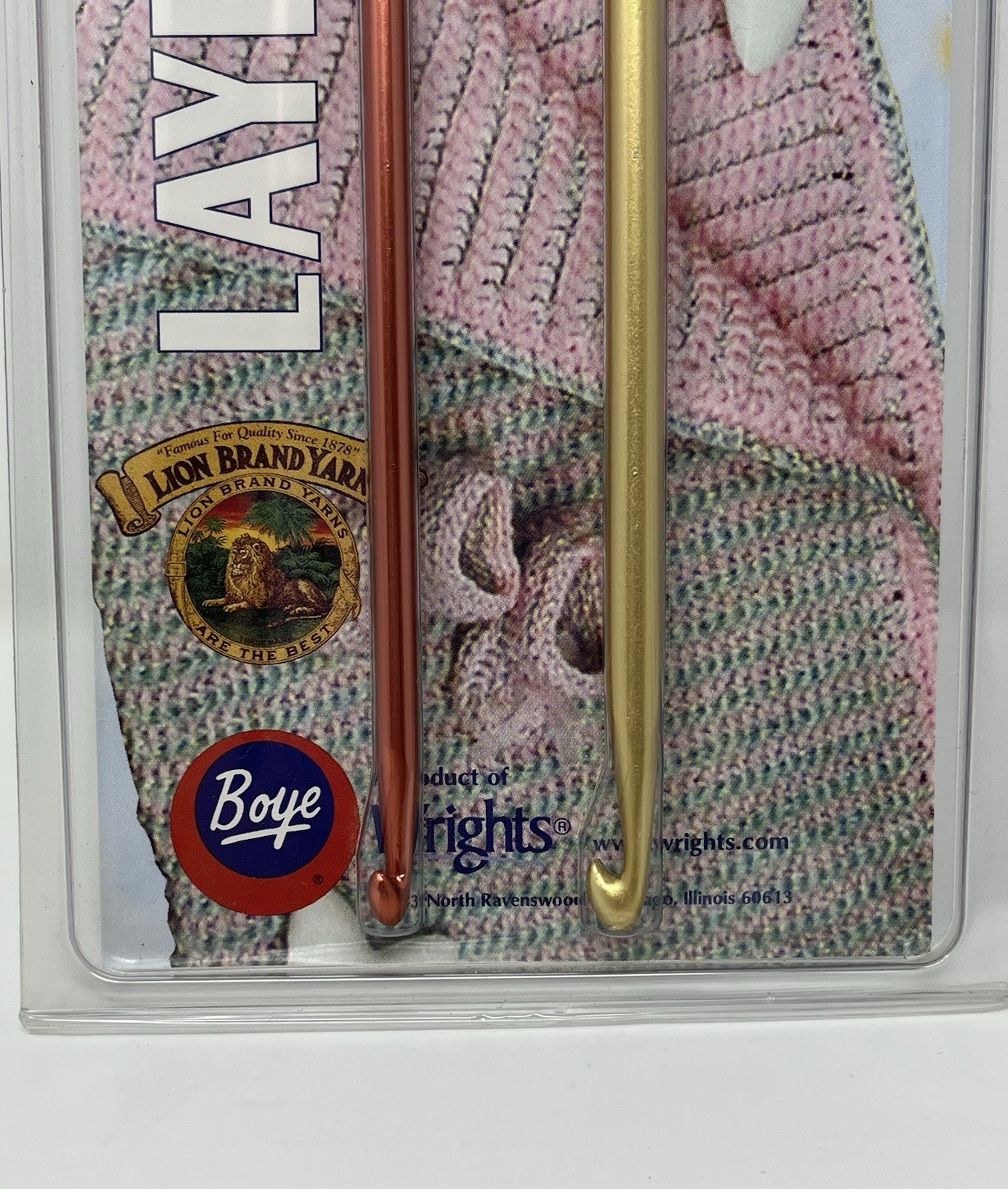 Wrights Layette Cro-Hook Set - New