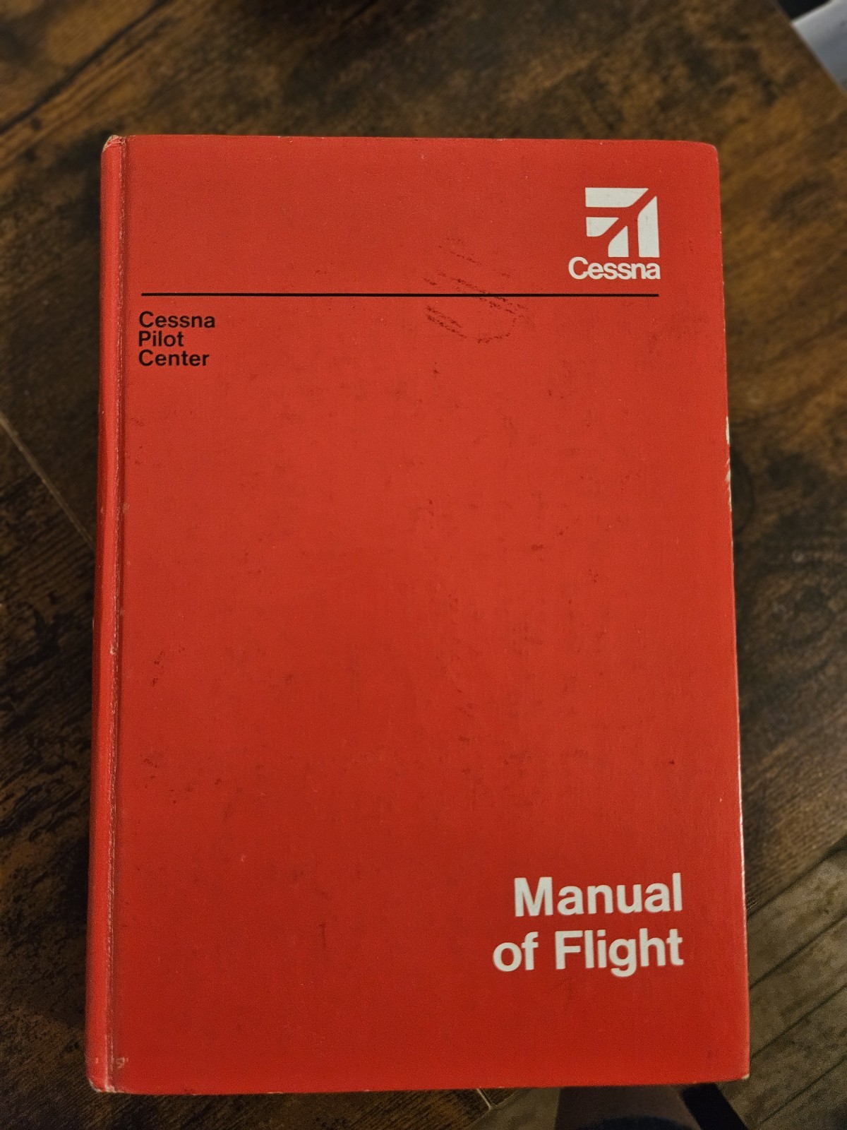 ​Vintage 1986 Cessna Pilot Center Manual of Flight - Hardcover Jeppesen