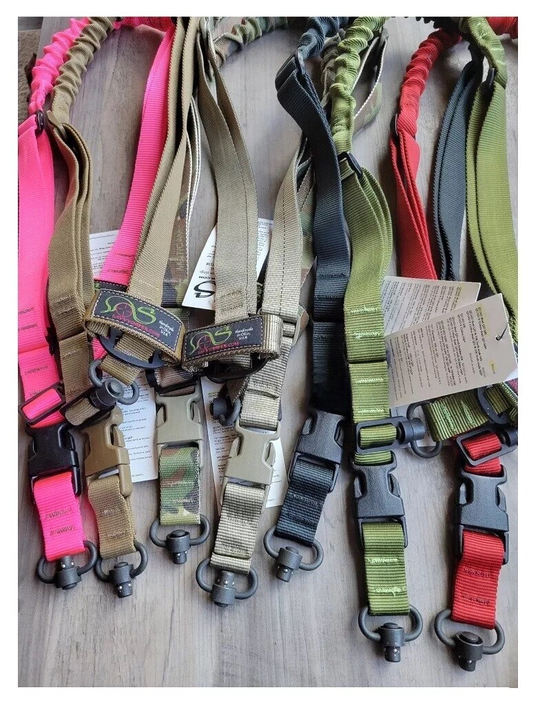 Savvy Sniper ITW QUAD Dual QD sling - Two Point to Single Point -All Colors! NEW