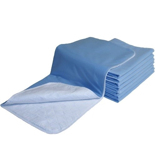 3 Pack Nobles Reusable/ Washable Waterproof Bed Pad for Children or Adults