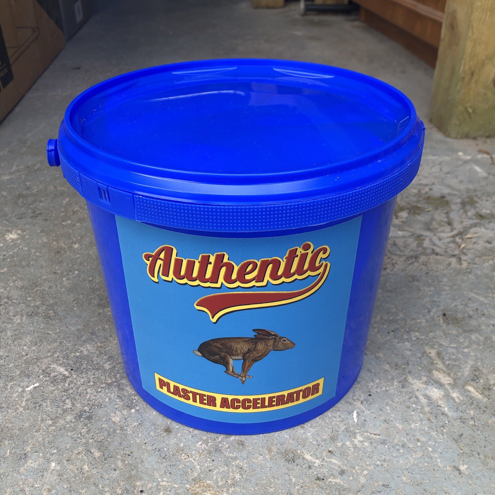Plaster Accelerator 1kg tub easy mix halftime