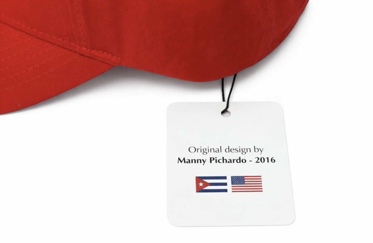 Make Cuba Great Again hat. Original designed by Manny Pichardo in 2016