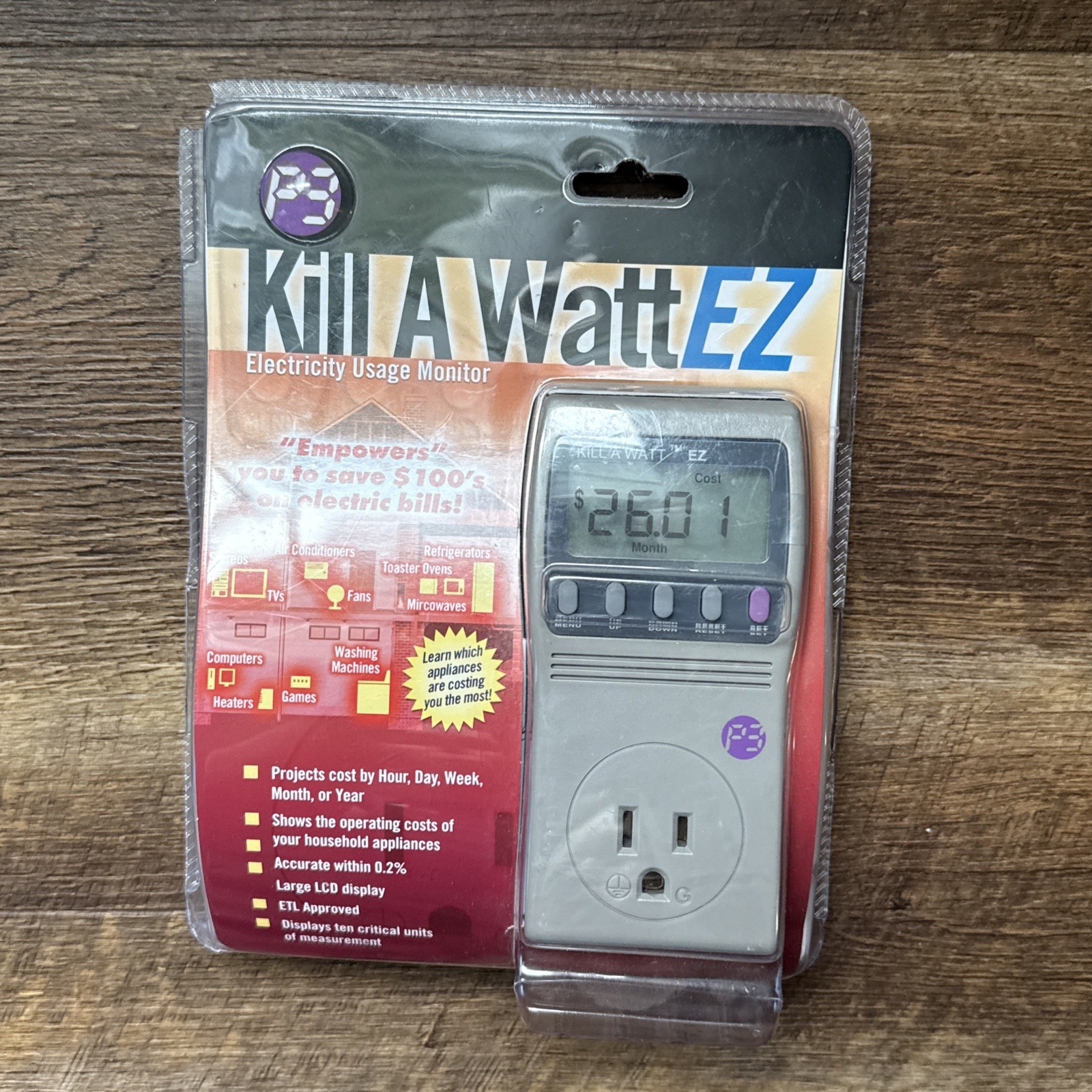 P3 International KIll A Watt EZ Electricity Usage Monitor P4460