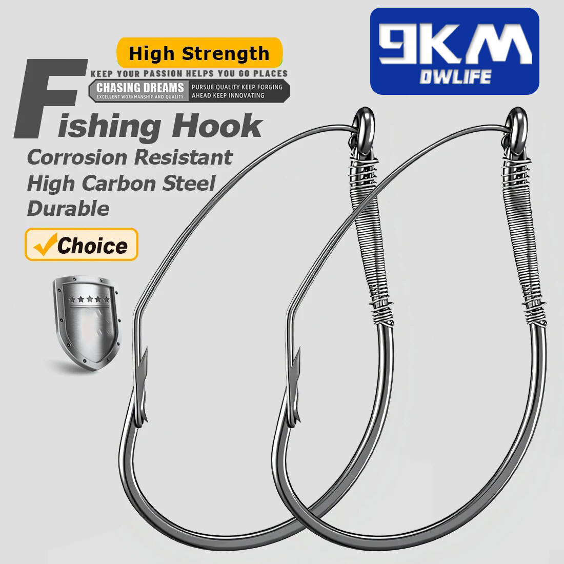 50~100Pcs Drop Shot Weedless Hook Wacky Rig Hook Worm Hook Sea Bass Fishing Hook