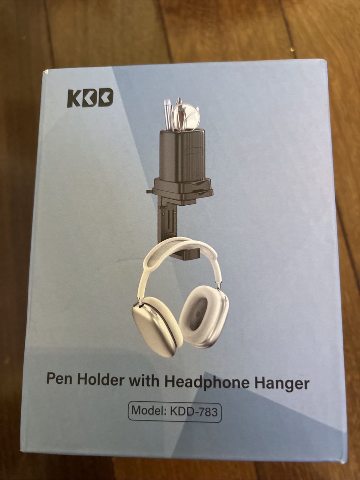 NEW KDD 3 in 1 Headphone Hanger with Pen Holder
