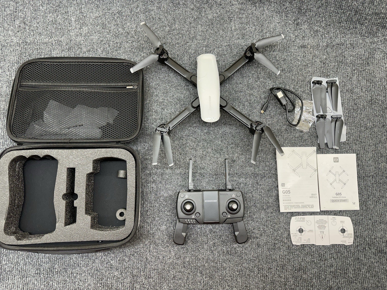 Broadream G05 Foldable Drone With GPS