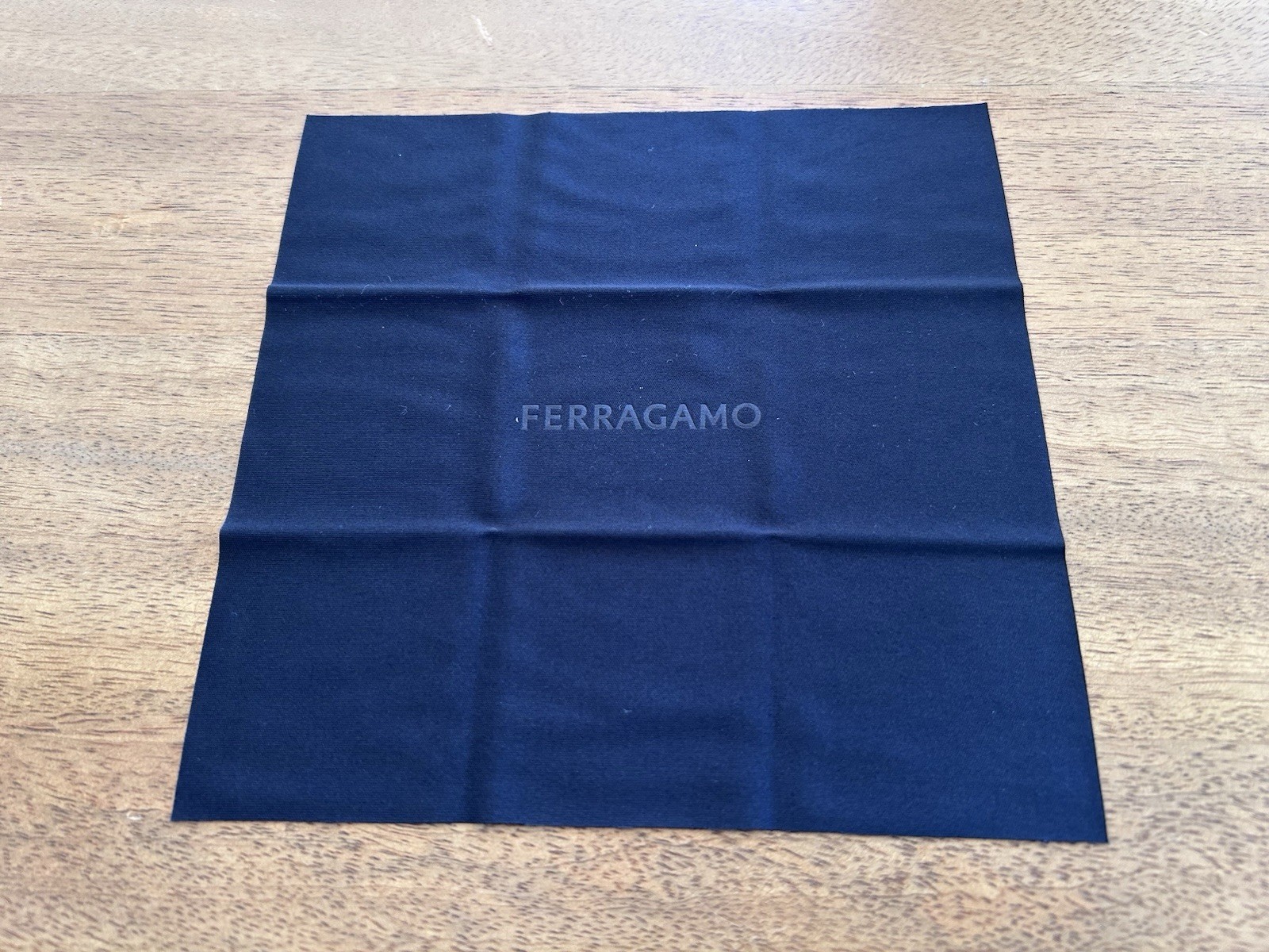 Ferragamo Eye Glasses Sunglasses Cleaning Cloth 6.5x6.5” Brand New