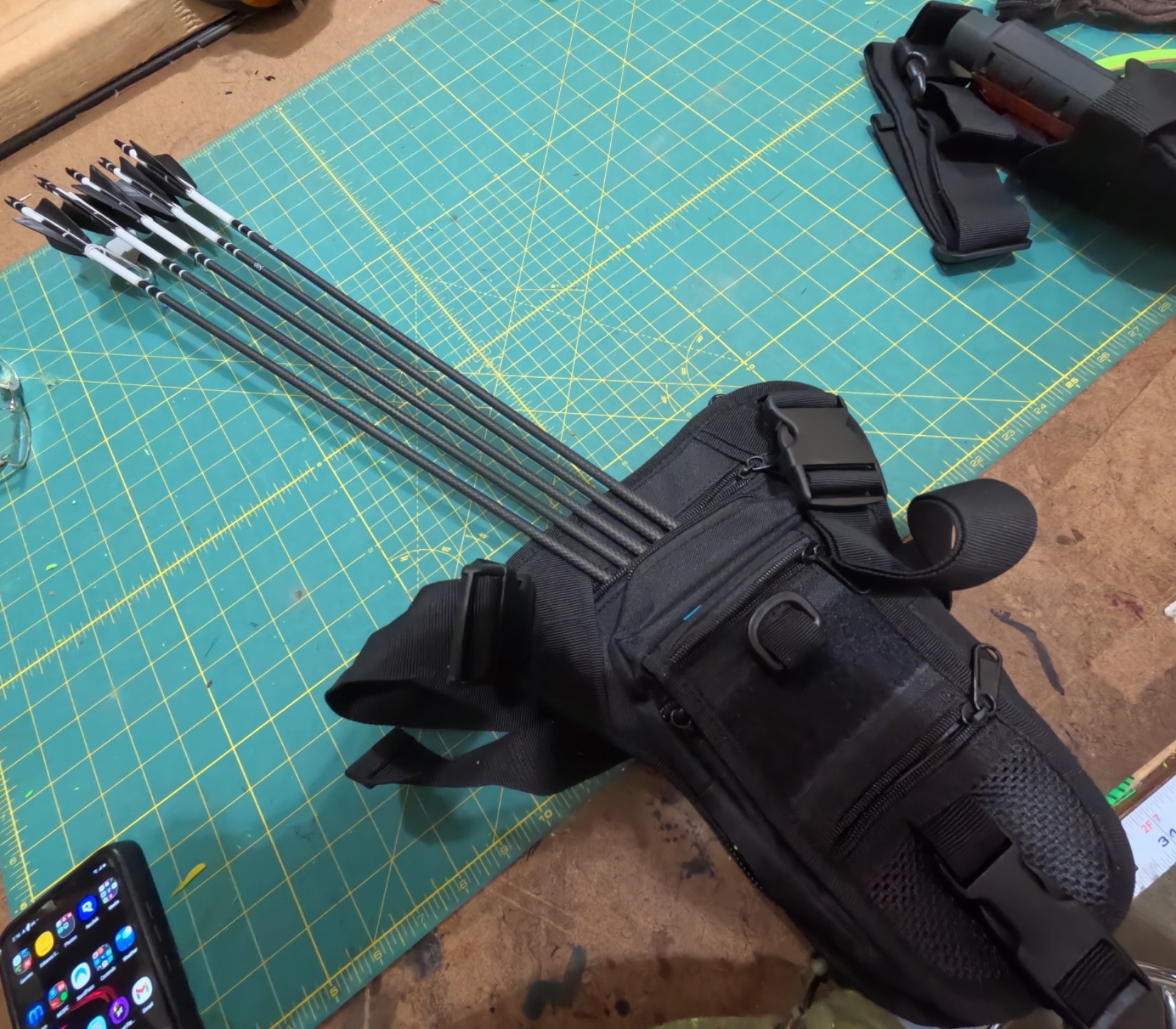 Straight Arrow  Quiver  inspired by popular Hipster Quiver -3 camo colors added