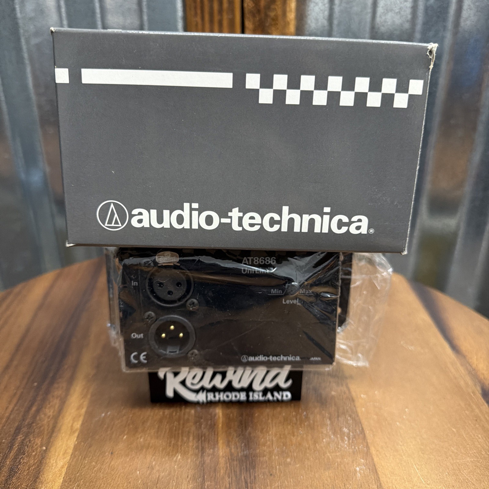 Audio-Technica AT8686 UniLim Remote Powered Microphone Limiter New Old Stock