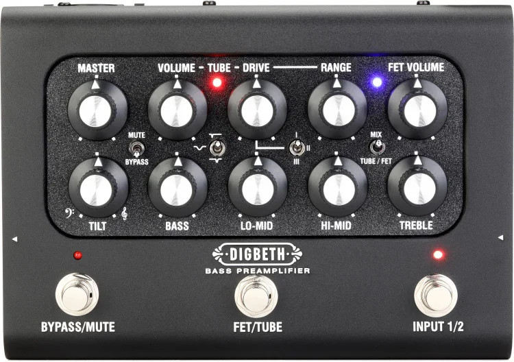 Laney Digbeth DB-East-Pre Preamp Bass Pedal