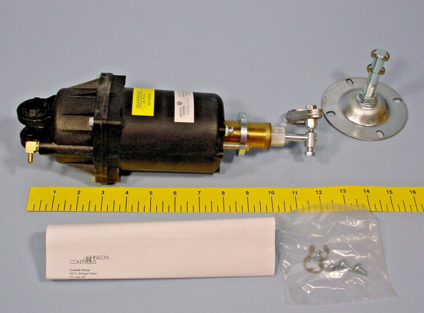Johnson Controls D-4070-2 2-Stage Piston Damper Actuator for Auxiliary Mounting