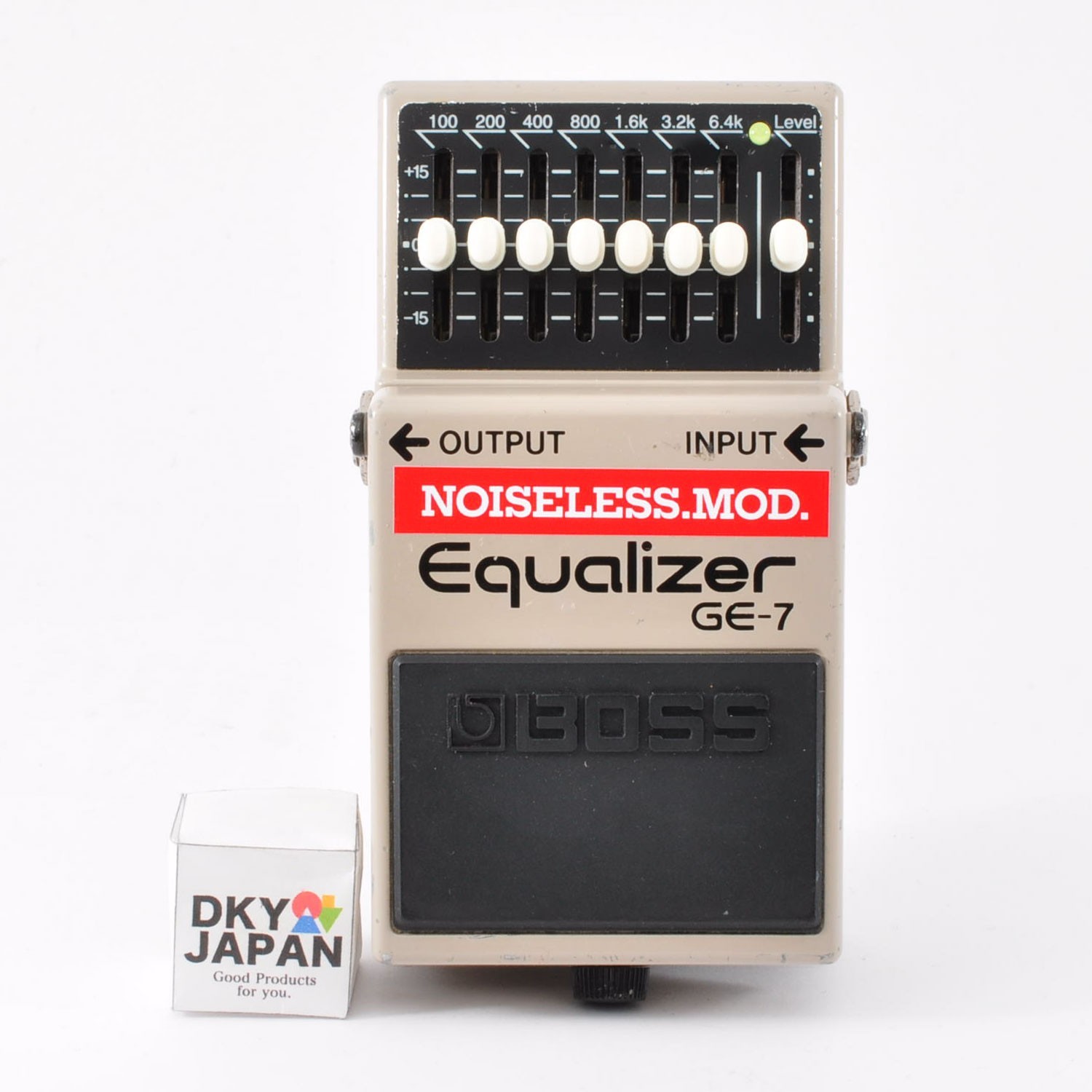 BOSS GE-7 Mod Noiseless Modify PSA Guitar Pedal MIT 1998 Used Fm JP #HL49424