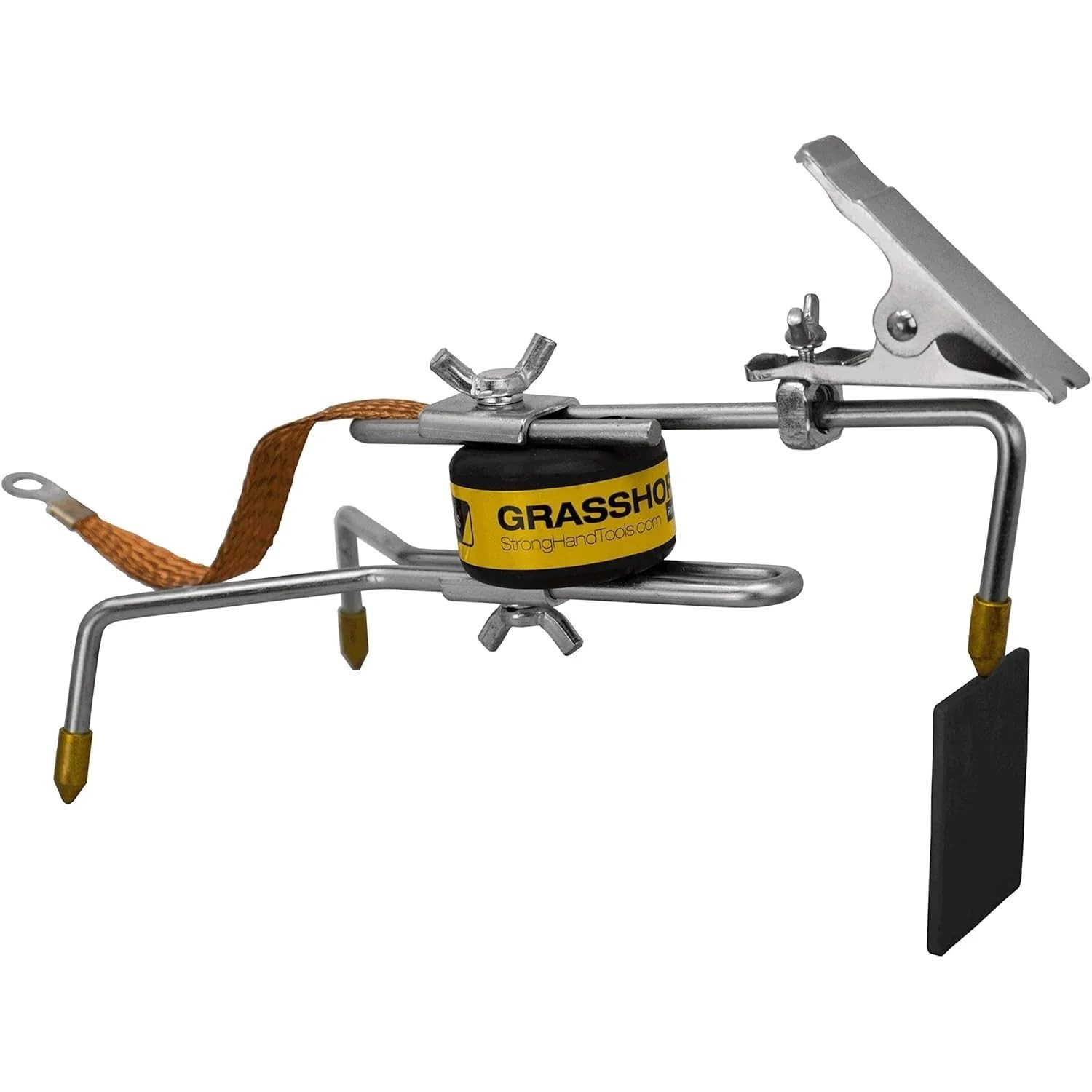 Grasshopper Pro Welding Finger - Adjustable Tack Welding Tool with Brass Tips