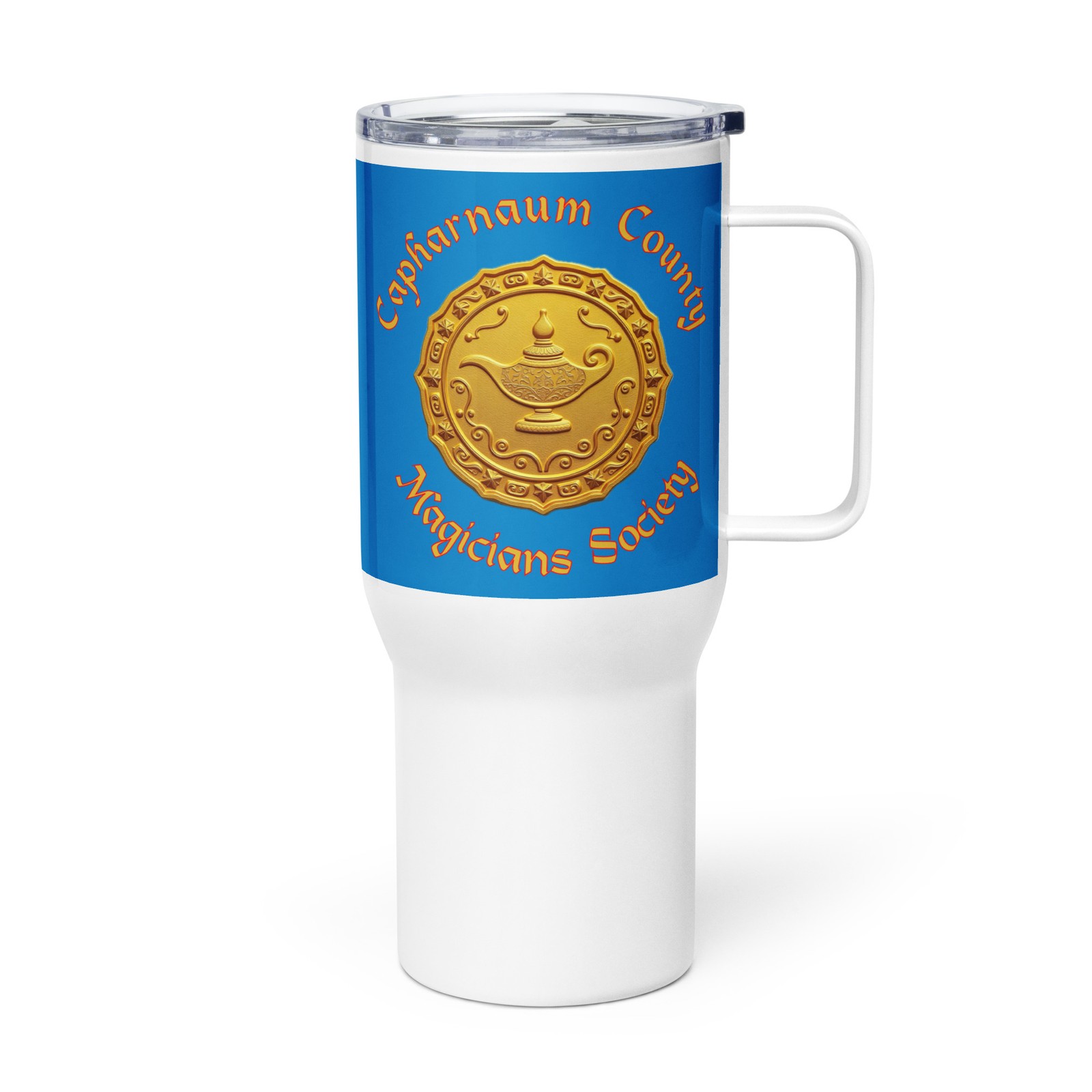 Capharnaum County Magicians Society Travel mug Bellairs Fan Art Barnavelt